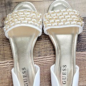 Size  5.5 White Sandals